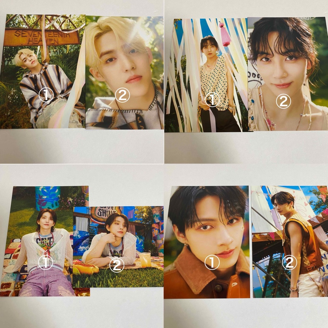 SEVENTEEN - SEVENTEEN セブチ heaven kit ポストカード トレカの通販