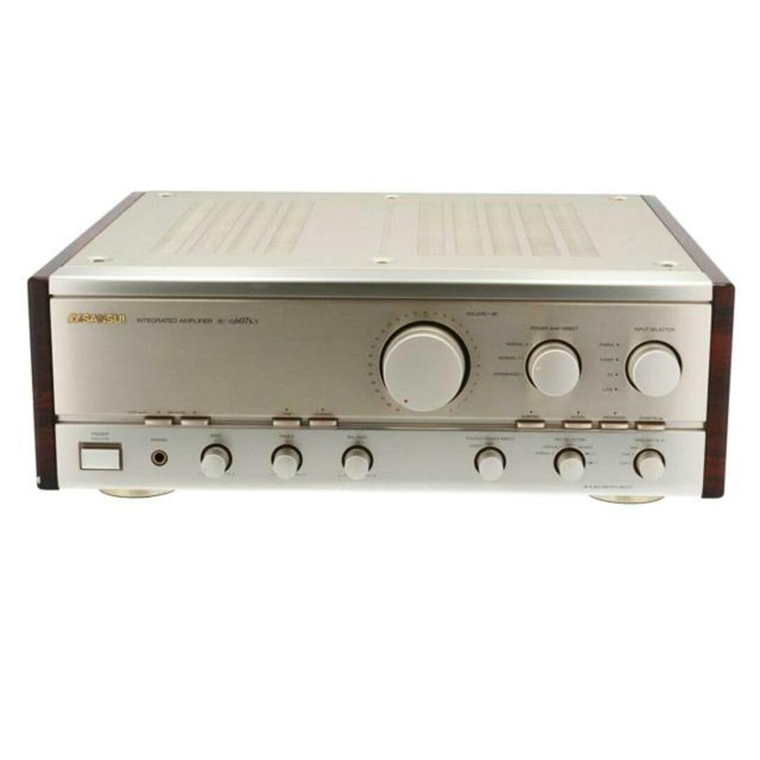 ジャンク SANSUI/山水/サンスイ☆プリメインアンプ☆AU-α607i 管NQ2795