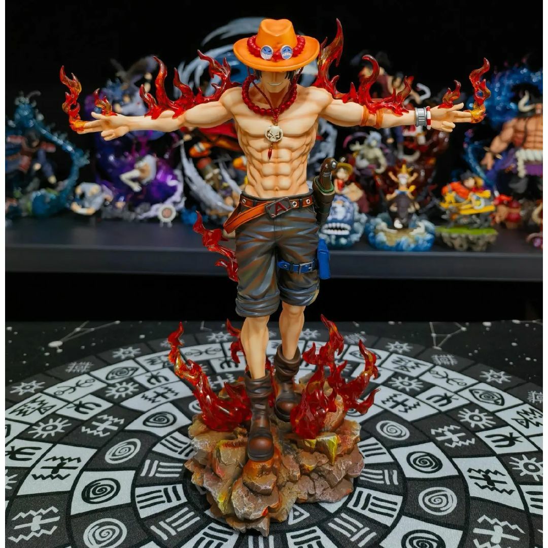 ワンピース エース フィギュア ガレージキット 塗装済み完成品の通販