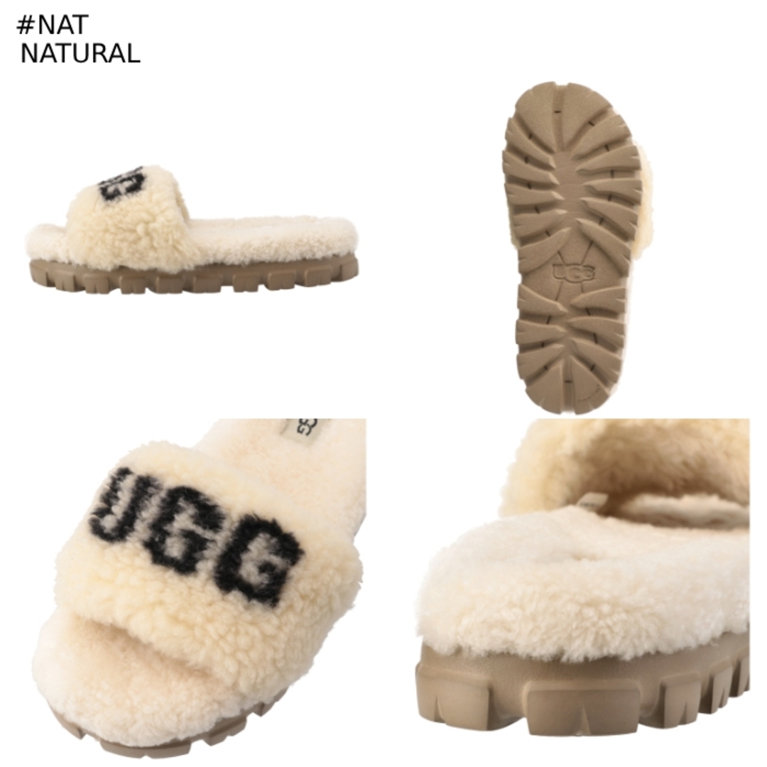 UGG - アグ UGG サンダル ファー COZETTA CURLY GRAPHIC レディース