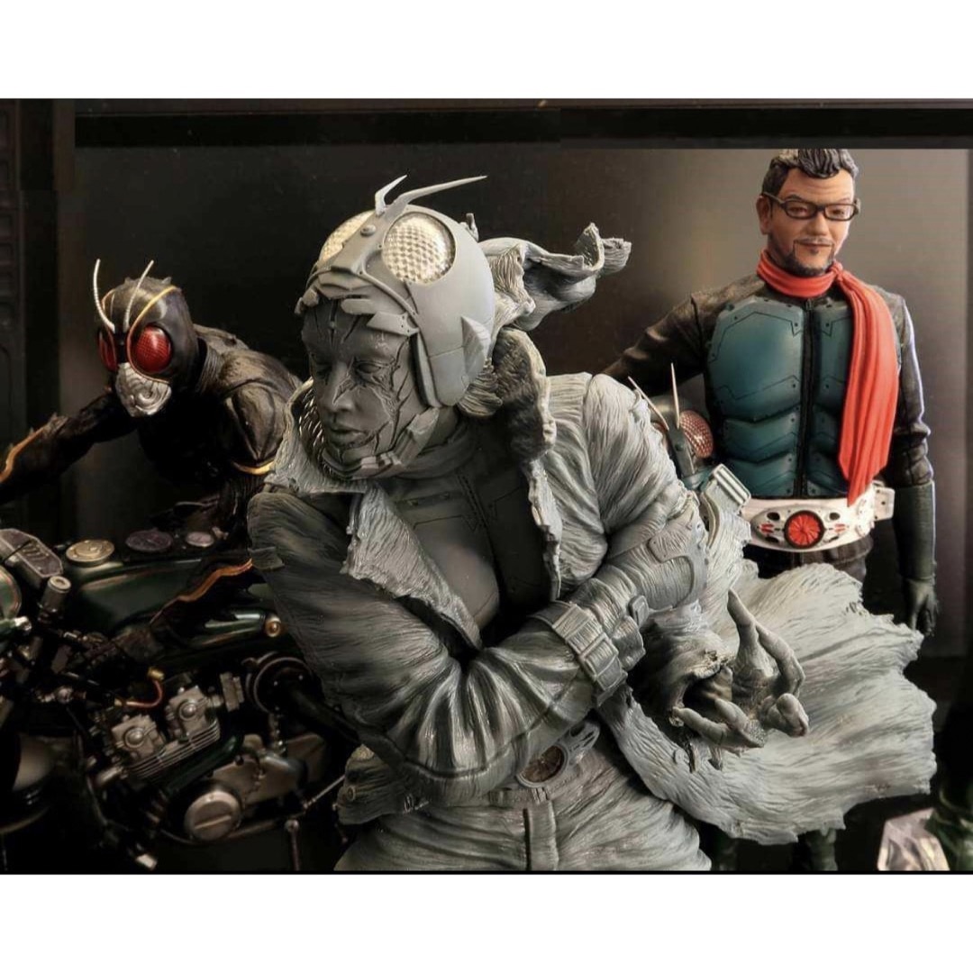 1/6スケール 新仮面ライダー ガレージキット (未組み立て未塗装）の