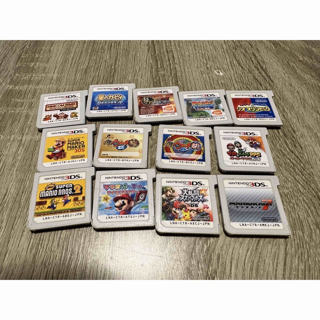 DS 3DS ソフト カセット セット 16個 DSソフト DS・3DS カセット 3DS