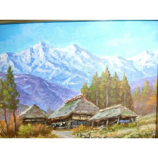 sale【ART】関健造真筆(山村清流)サムホールの通販 by アート