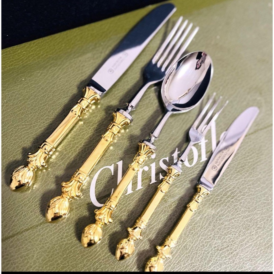 クリストフウィドマン□スターリング製フルーツピック6本セット