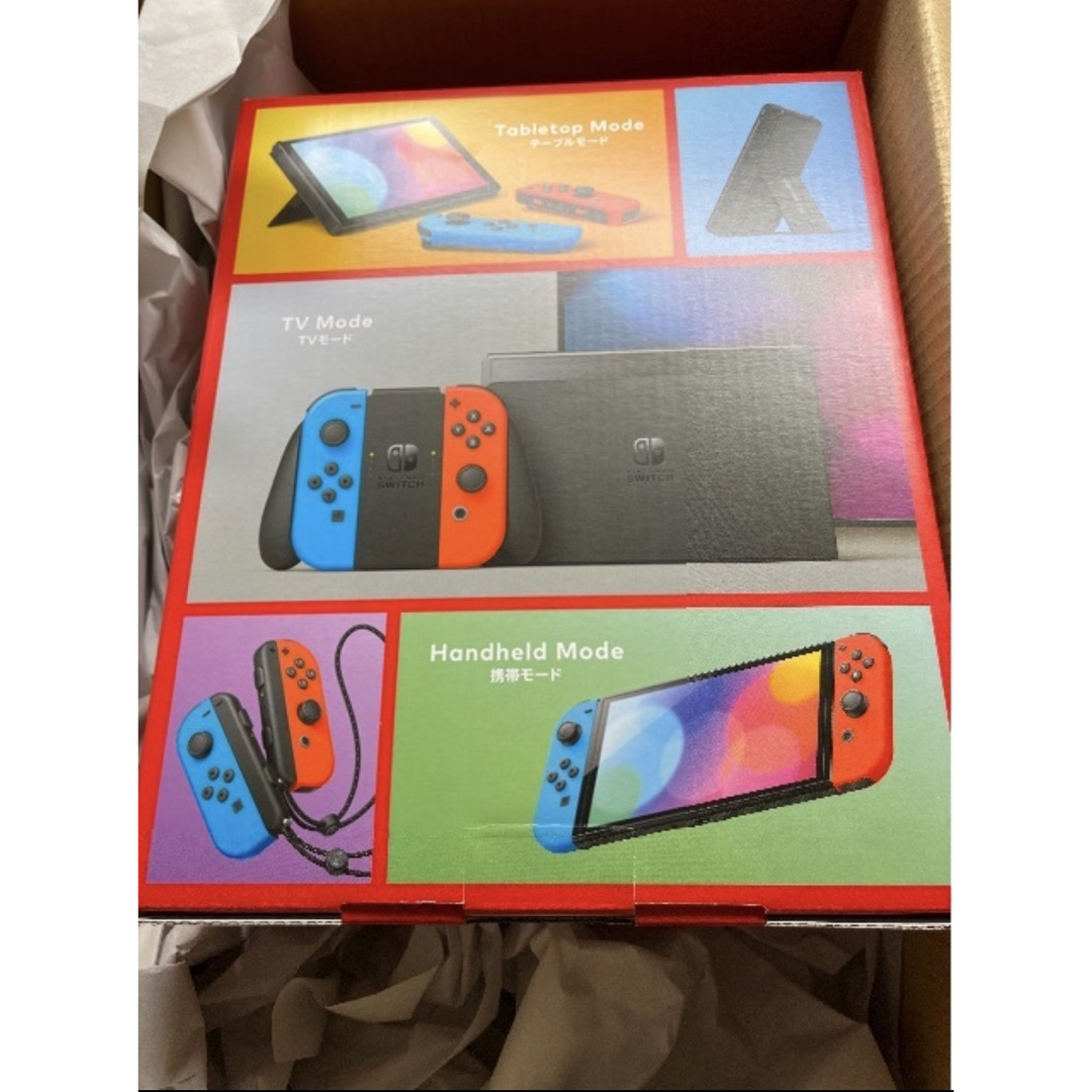 Nintendo Switch - 未開封Nintendo Switch有機ELの通販 by ナガサキ's