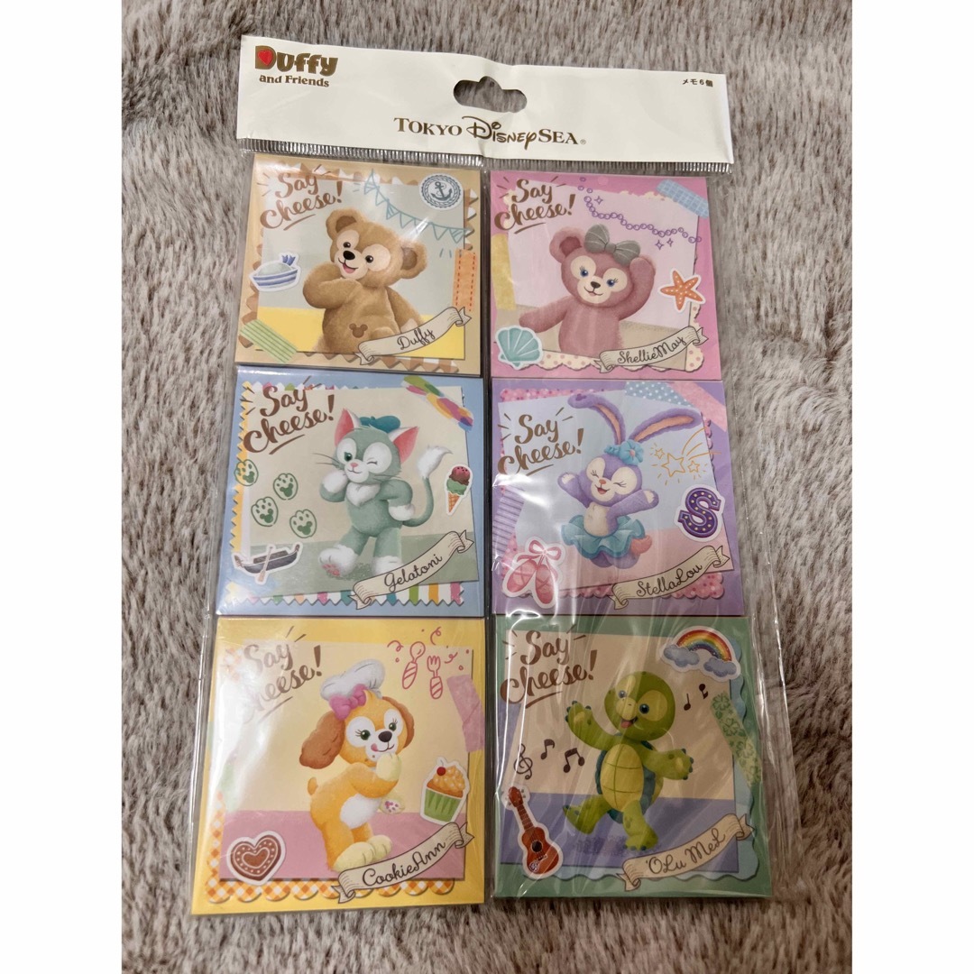 ダッフィー - ダッフィーフレンズ☆メモセットの通販 by Michi-keyan