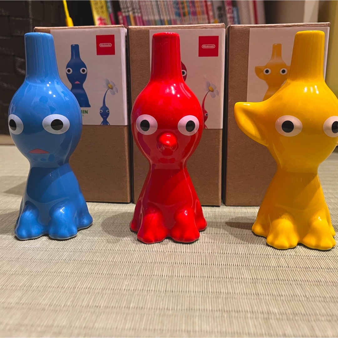 任天堂 - ピクミン 一輪挿し 3種セット 花瓶 ニンテンドー 任天堂の