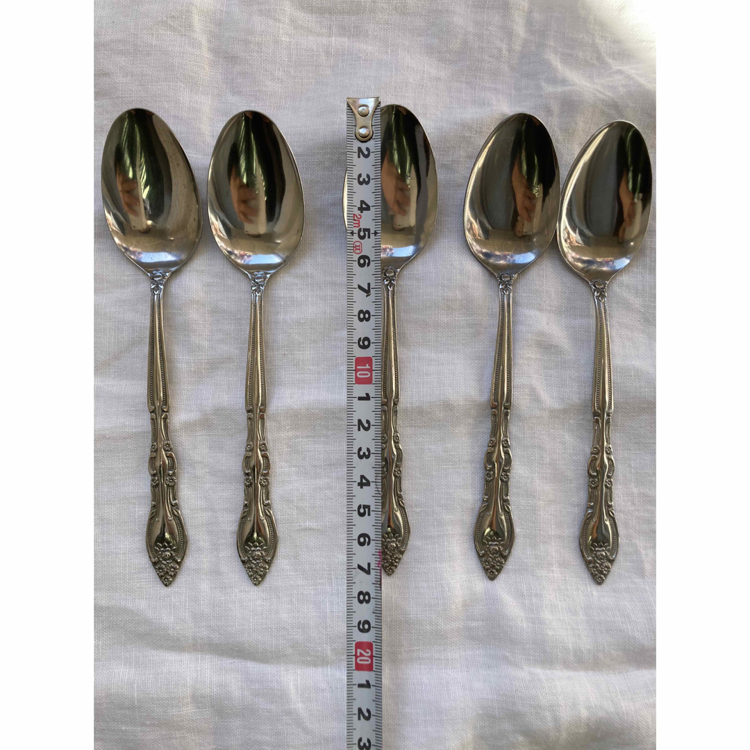 昭和 レトロ スプーン 5本の通販 by fea412's shop】｜ラクマ