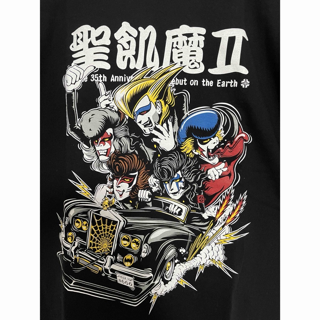 聖飢魔Ⅱ Tシャツ 気志團 ブラックの通販 by ジョナサン's shop｜ラクマ