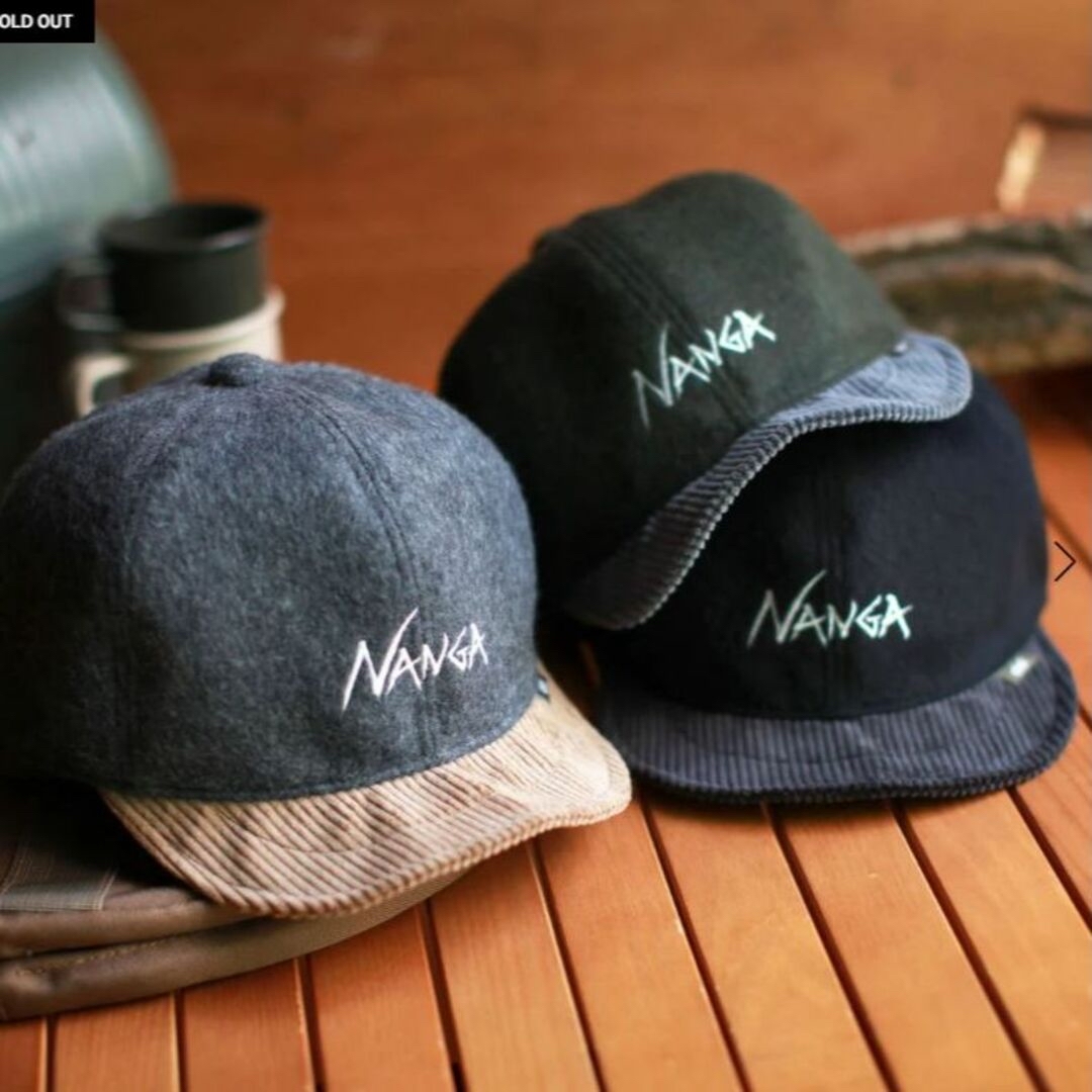 NANGA - NANGA x clef CORAL FLEECE WIRED B.CAP 緑の通販 by MBS shop