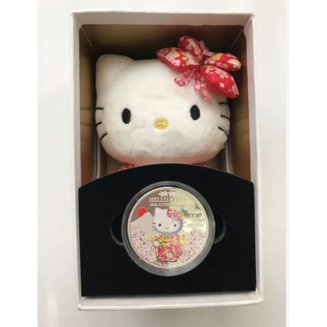 ハローキティ - 希少 ハローキティ40周年公式記念銀貨セットの通販 by