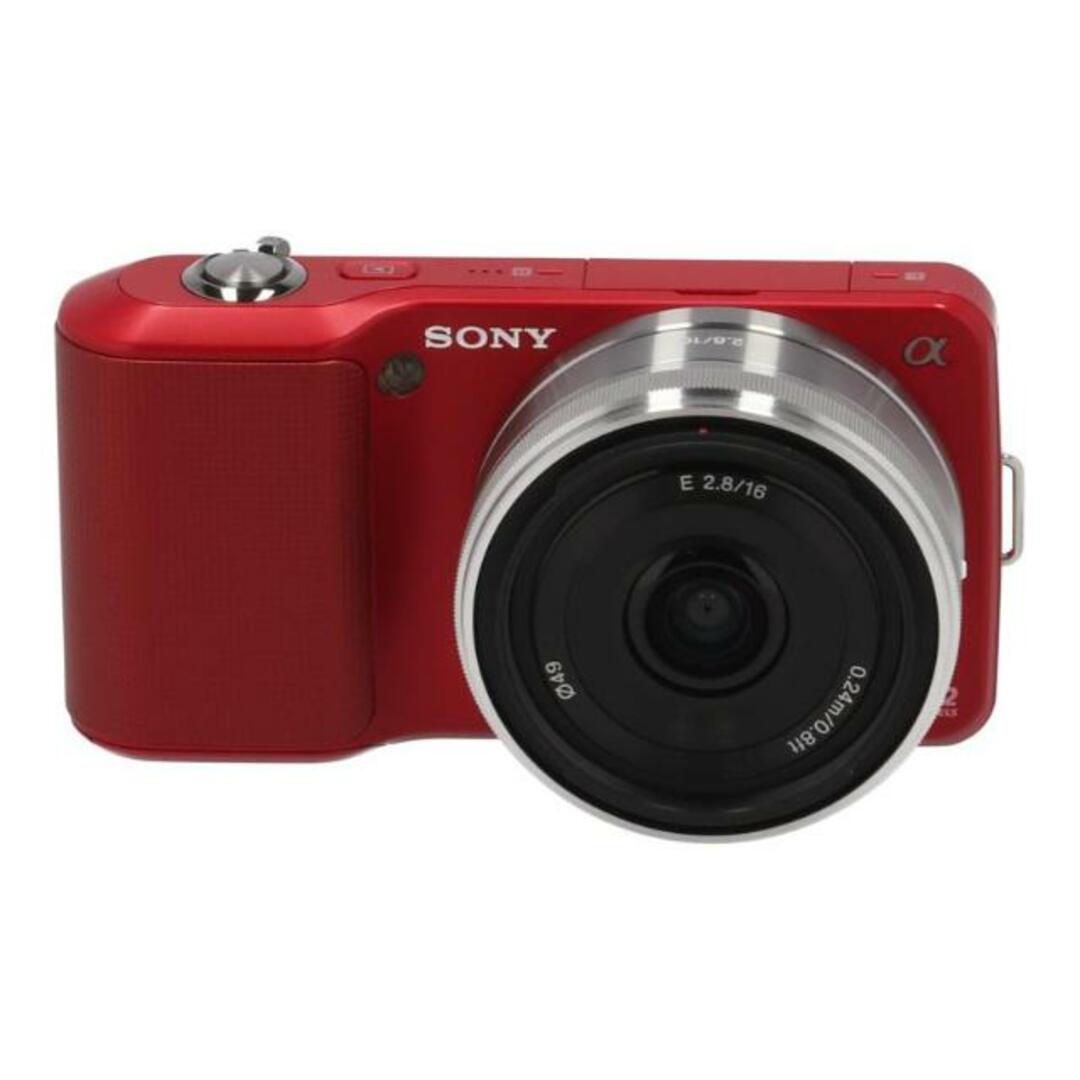 ショット数わずか2825枚｜SONY NEX-3 レッド ダブルレンズセット