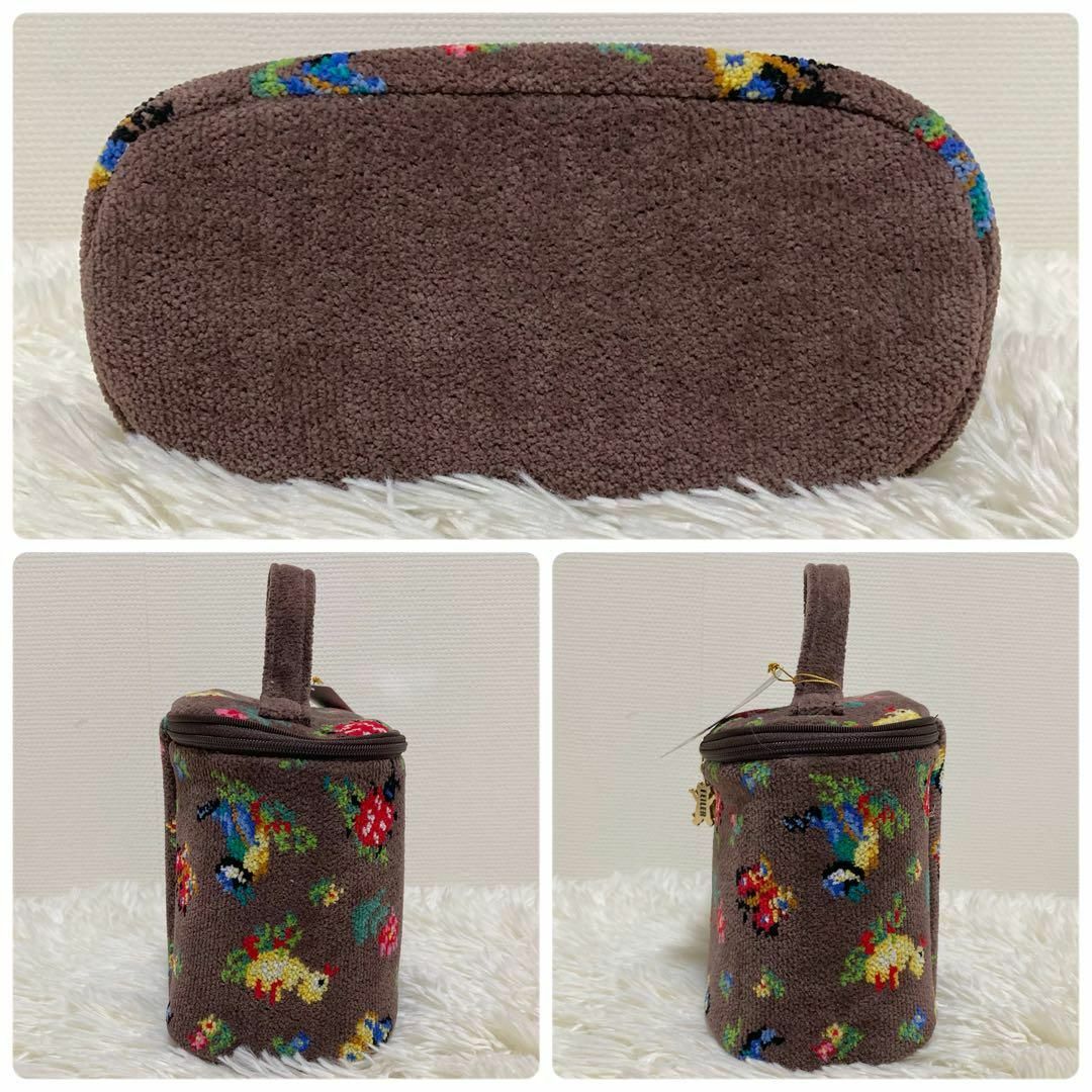 FEILER - 未使用タグ付き フェイラー ハイジ バニティポーチ ブラウン