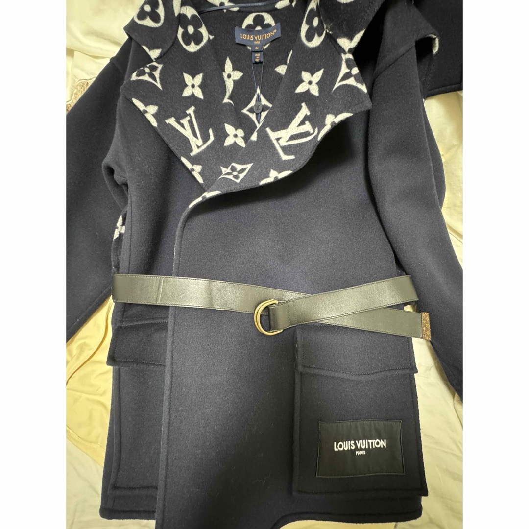 LOUIS VUITTON - 新品 ルイヴィトン ラップコート ショートフーディ