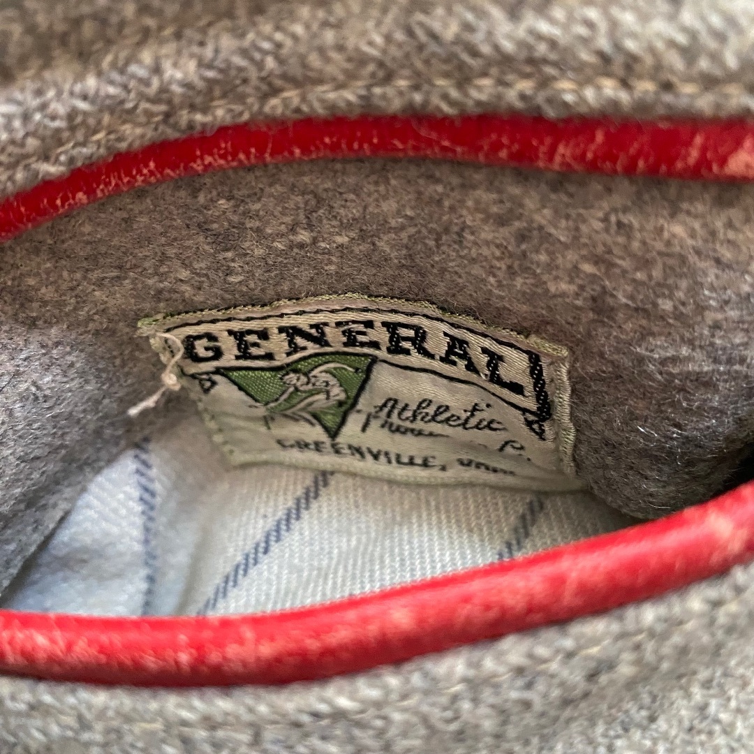 50s スタジャン リバーシブル グレー×レッド M相当の通販 by 【古着屋