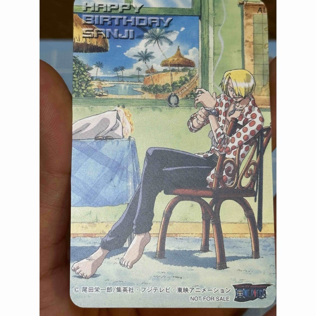 ワンピース アニメイト限定 バースデーポートレート カード 希少 昔