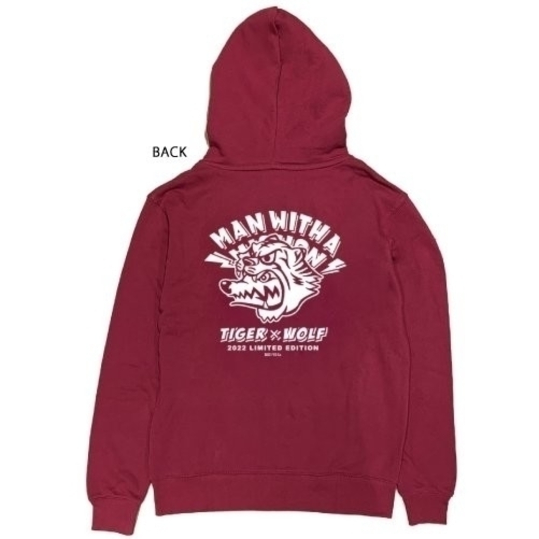 MAN WITH A MISSION - MAN WITH A MISSION 干支 寅パーカー 新品 未
