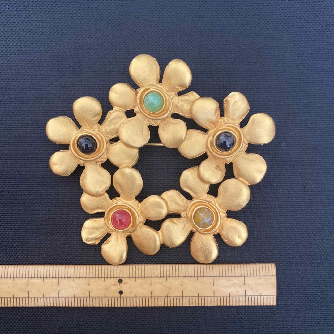 KARL LAGERFELD カールラガーフェルド ブローチ B174 ヴィンテージ