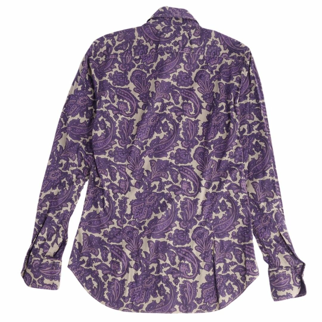 ETRO - 美品 エトロ ETRO シャツ ロングスリーブ 長袖 ペイズリー柄 総