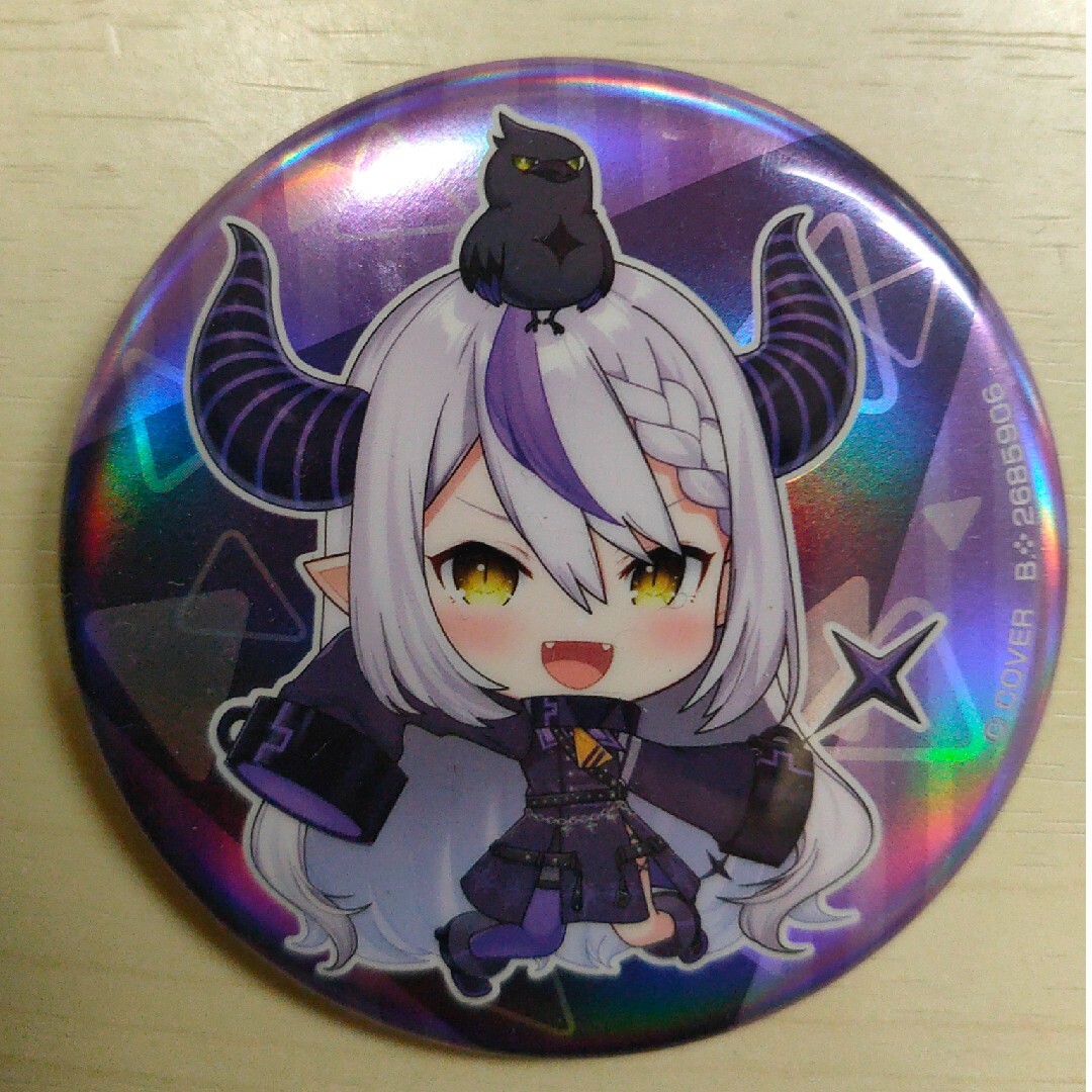 ホロライブ】ラプラス・ダークネス 缶バッジ VTuberの通販 by KAPI's