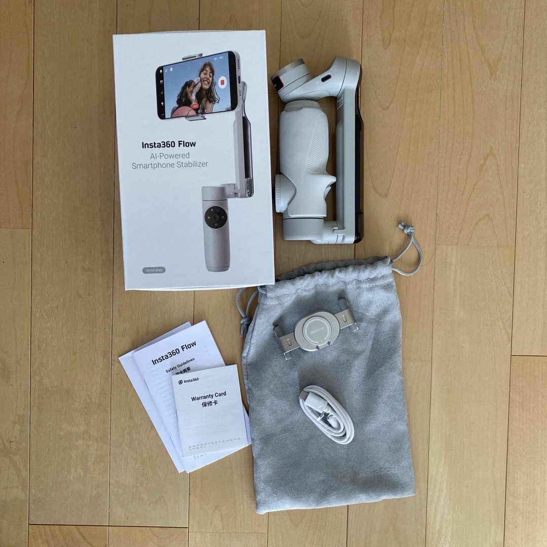 insta360 - Insta360 FLOW サミットホワイトの通販 by ほわわん's shop