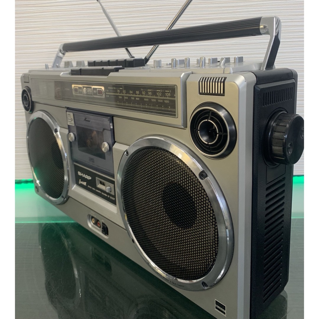 SHARP - ラジカセ シャープ SHARP GF-303ST ベルト交換済み