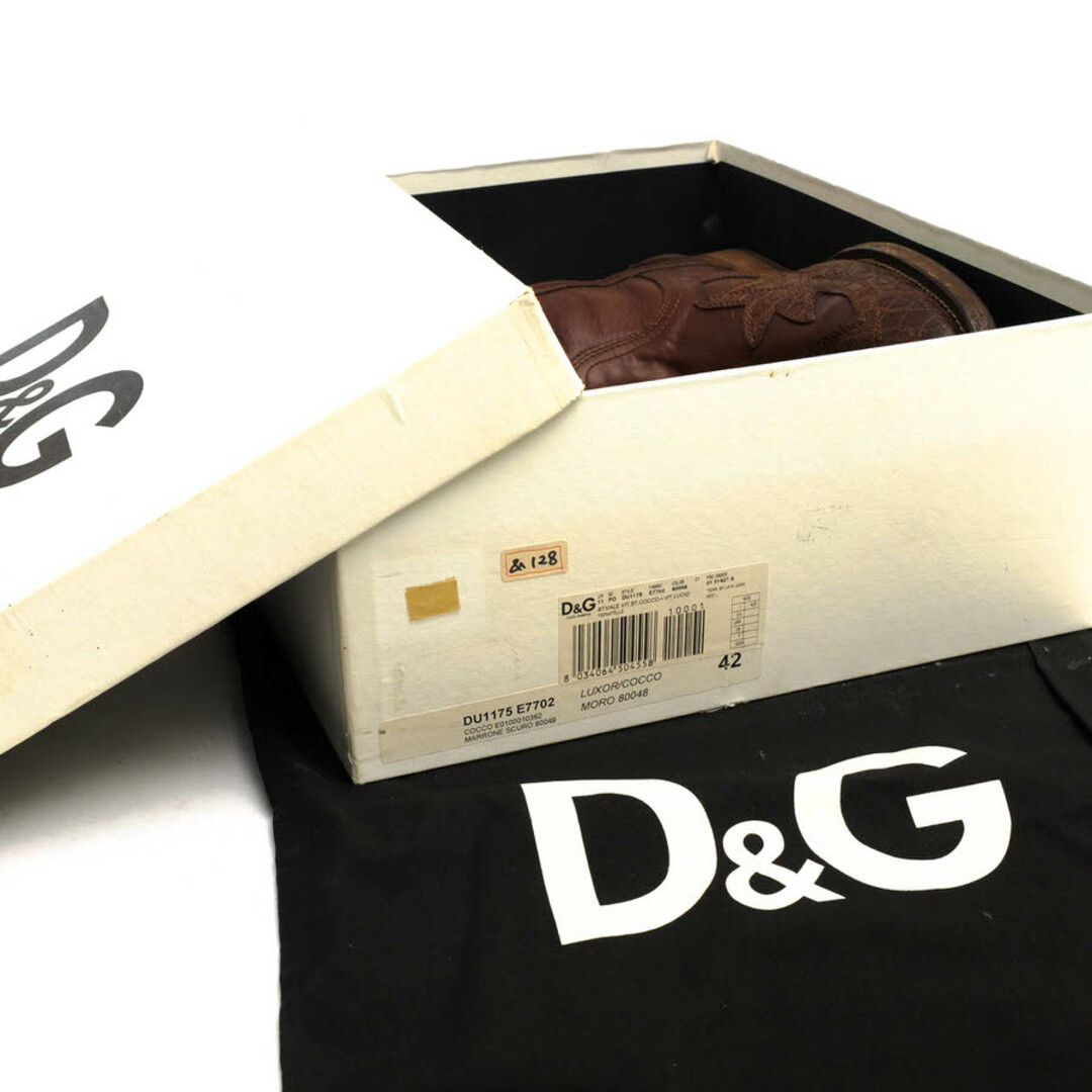 DOLCE&GABBANA - ドルガバ／DOLCE＆GABBANA ウエスタンブーツ シューズ