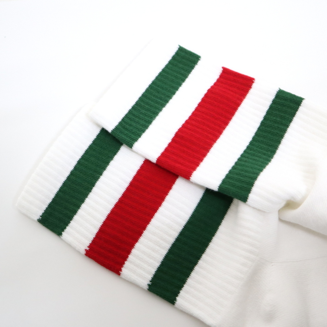 GUCCI - 【GUCCI】グッチ 靴下 タイガー ホワイト ストレッチコットン