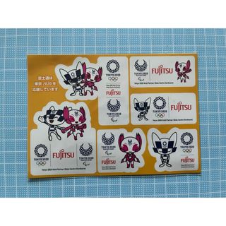 富士通 - 東京2020 オリパラ ステッカー Fujitsuの通販 by ヒルストン
