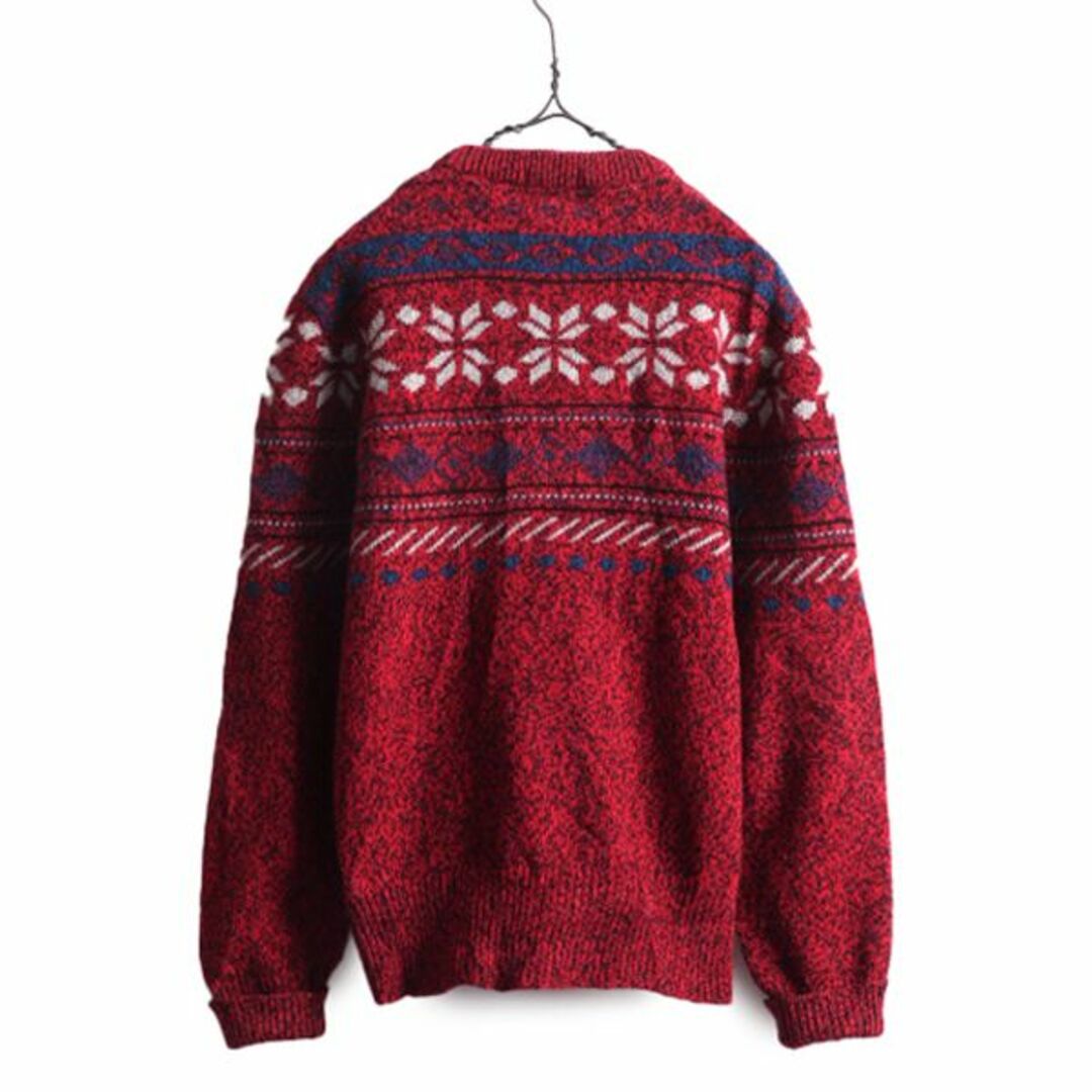WOOLRICH - 80s ウールリッチ ノルディック ニット セーター メンズ M
