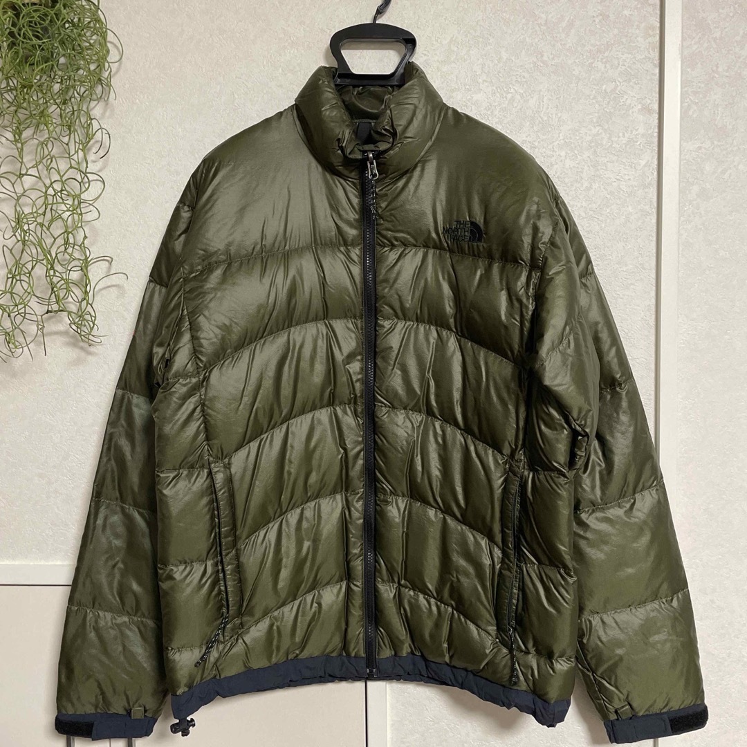 THE NORTH FACE - 再値下げ！！ノースフェイス ダウン カーキ メンズL