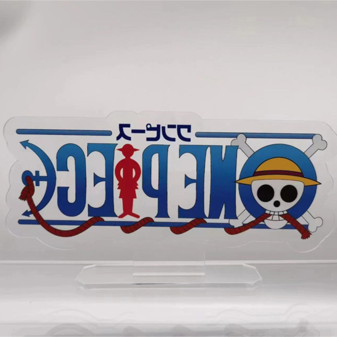 ワンピース フィギュア アクリルロゴ・台座 即購入可 アクリルスタンド