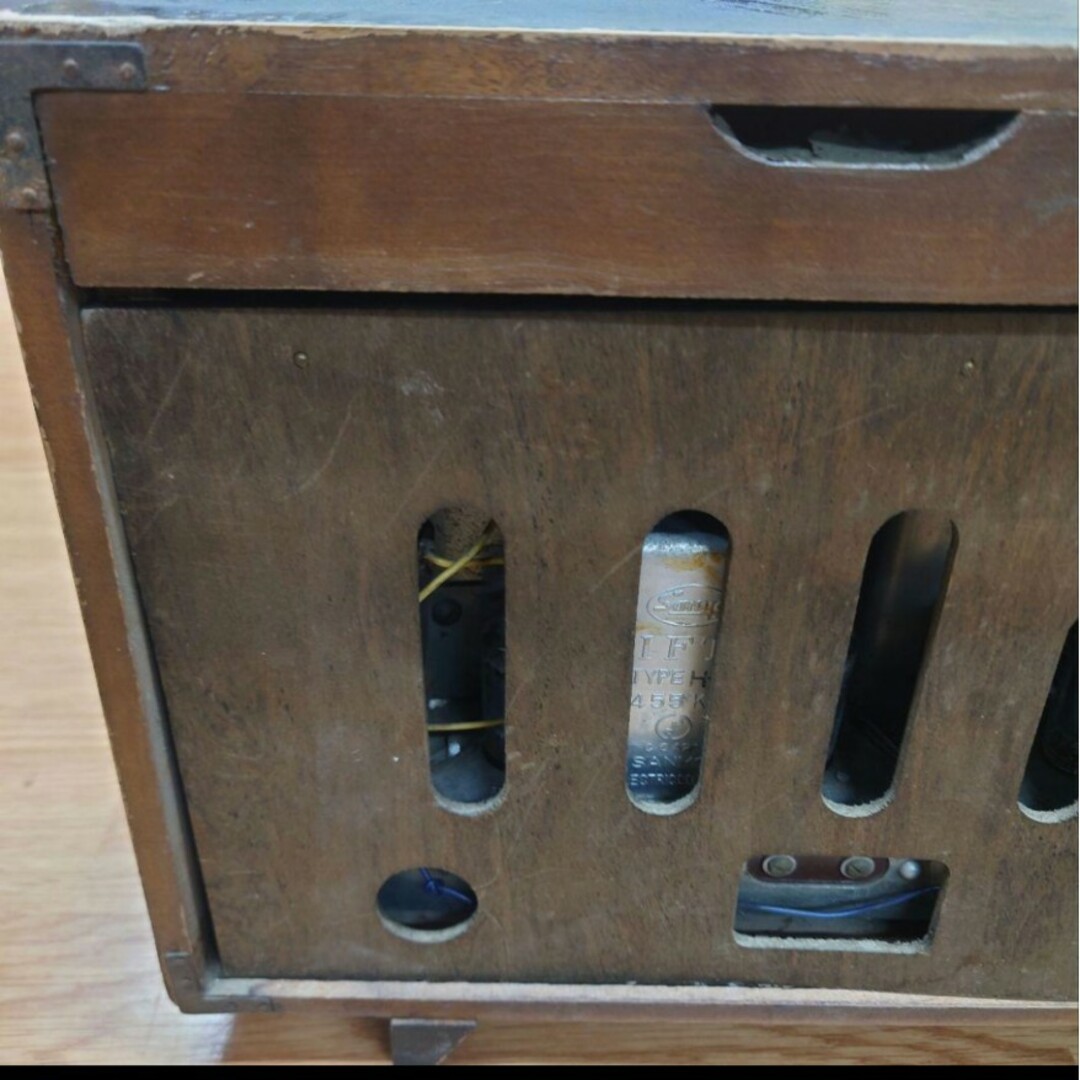 SANYO - 【超希少・昭和レトロ品】SANYO SS-175 真空管ラジオの通販 by