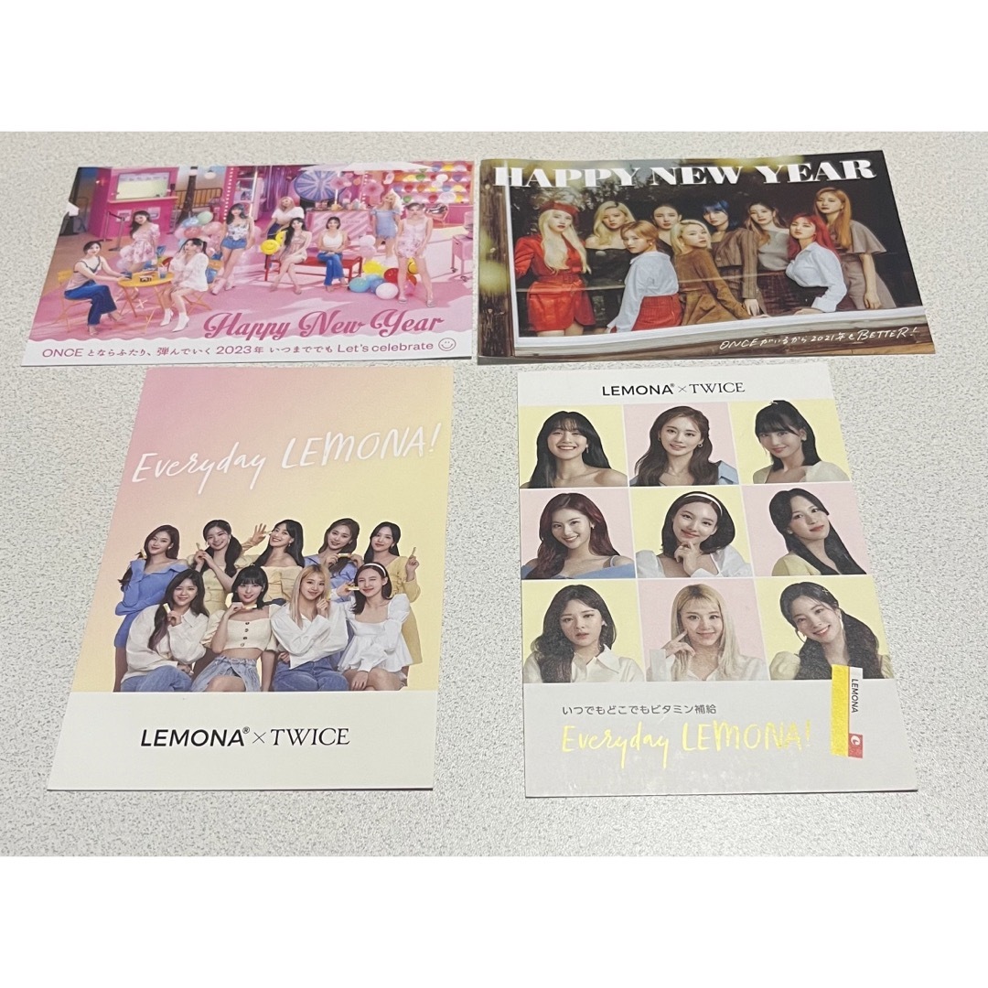 TWICE - TWICE FC限定 ファンクラブ会員限定 年賀状 レモナポスト