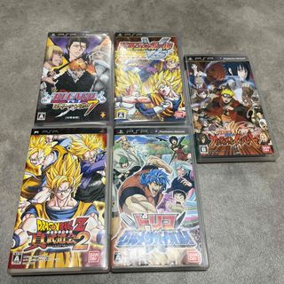 ジャンプ作品PSPソフト5本セットの通販 by DK's shop｜ラクマ
