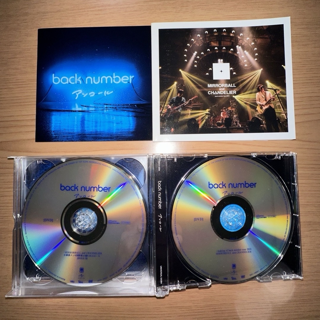BACK NUMBER - 美品back number アンコール (初回限定盤A/DVDver.) の