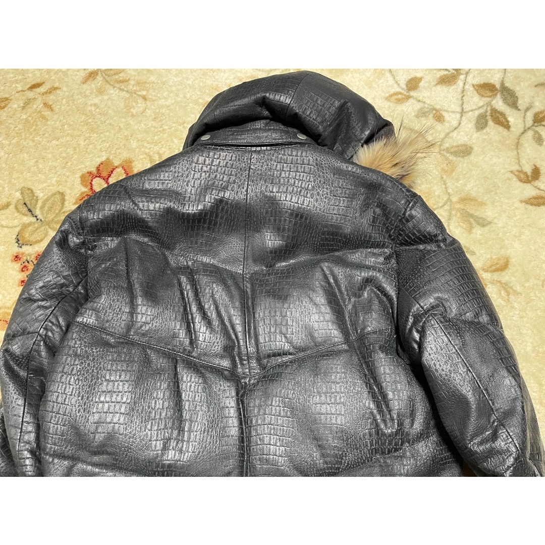 Licorice／リコリス 羊革 レザーダウンジャケットの通販 by