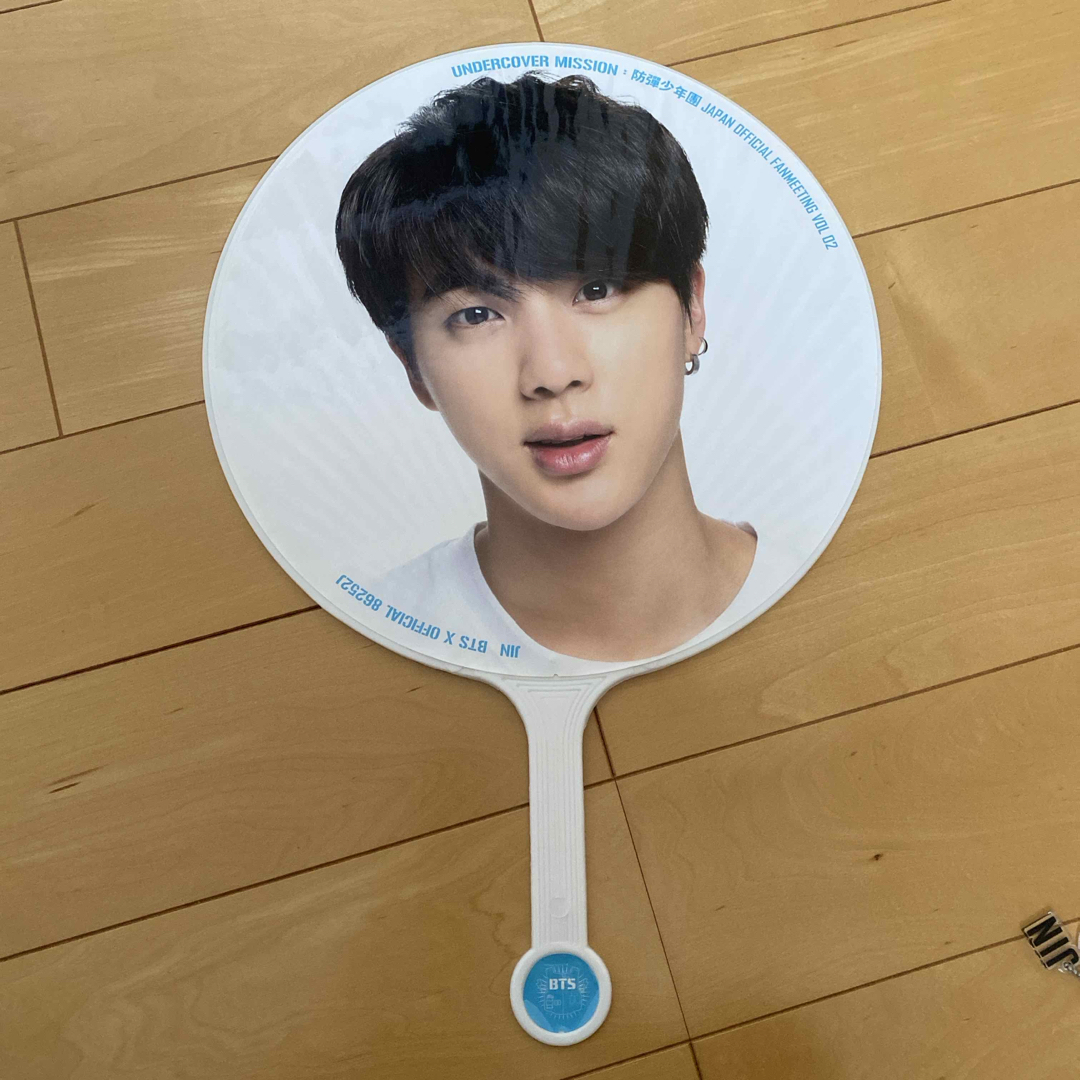 BTS アンカバ うちわ ジン 防弾少年団 BTS JIN ジン アンカバ うちわ