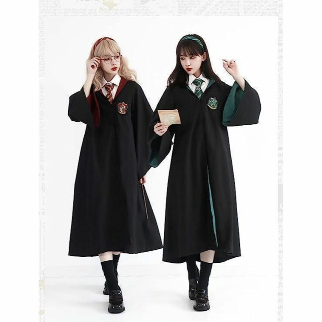 ハリーポッター 衣装 グリフィンドール コスプレ XXL リボン袋付【残3