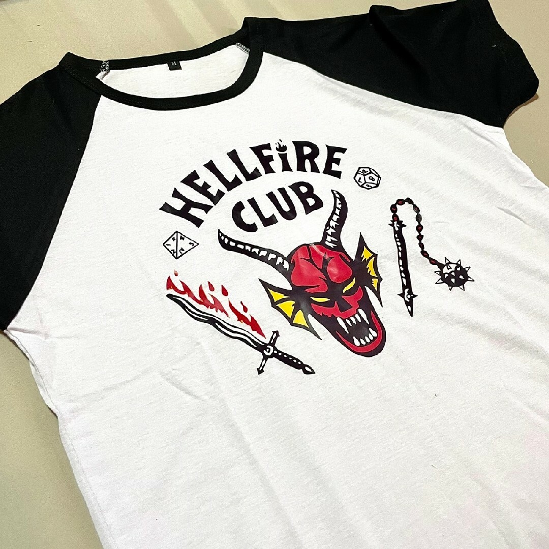 新品未使用】2XLサイズ ヘルファイアクラブTシャツ ストレンジャー