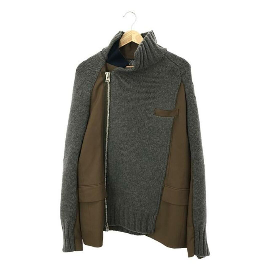 sacai - 【美品】 sacai / サカイ | 2022AW | Suiting x Wool Knit