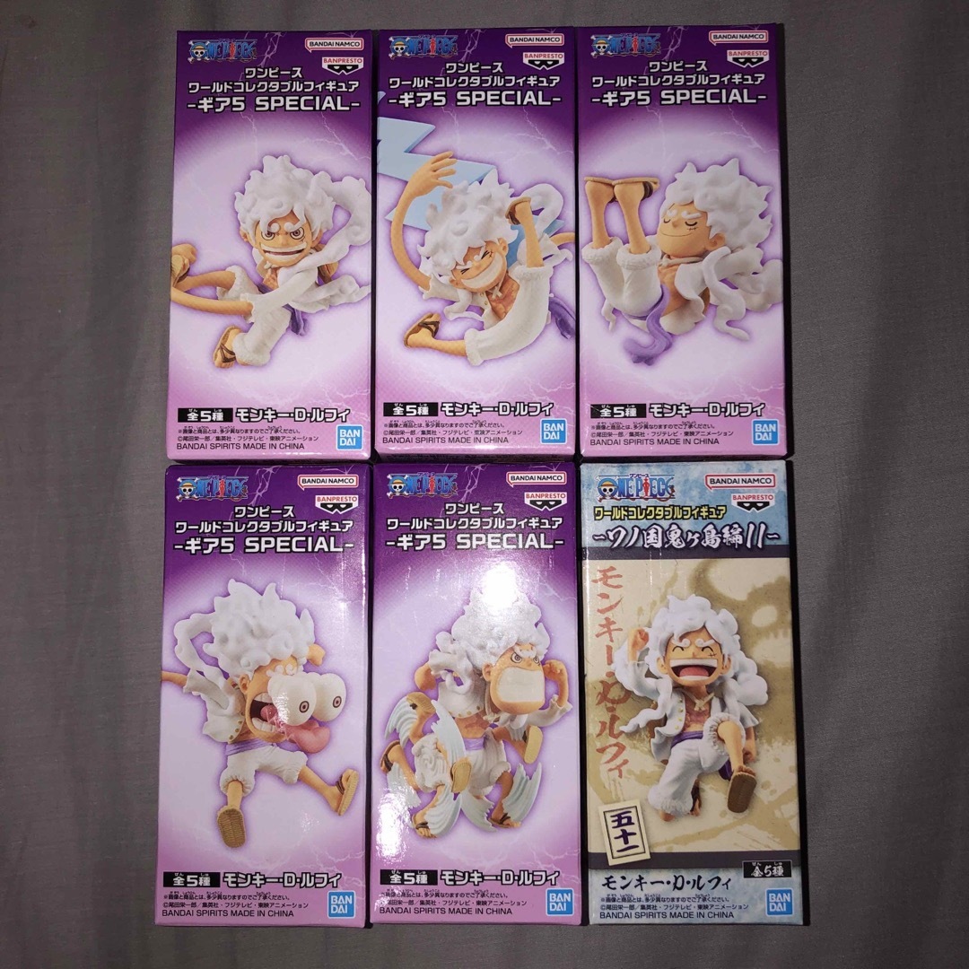 新品未開封】ワンピース ワーコレ ニカ 6点の通販 by ピカ筋肉｜ラクマ