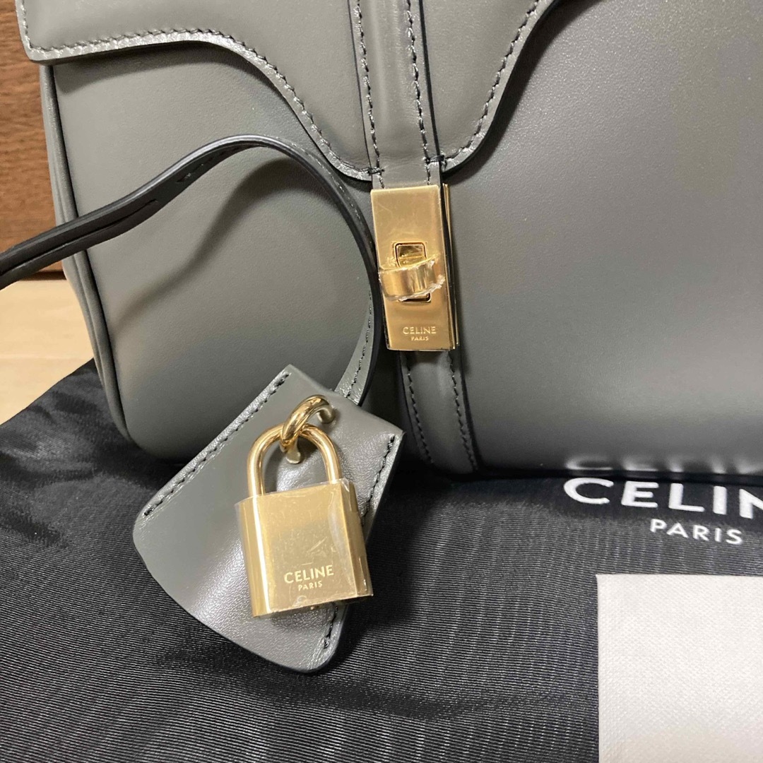 CELINE - 【新品】セリーヌ セーズ 16 ミニ グレーの通販 by sunflower