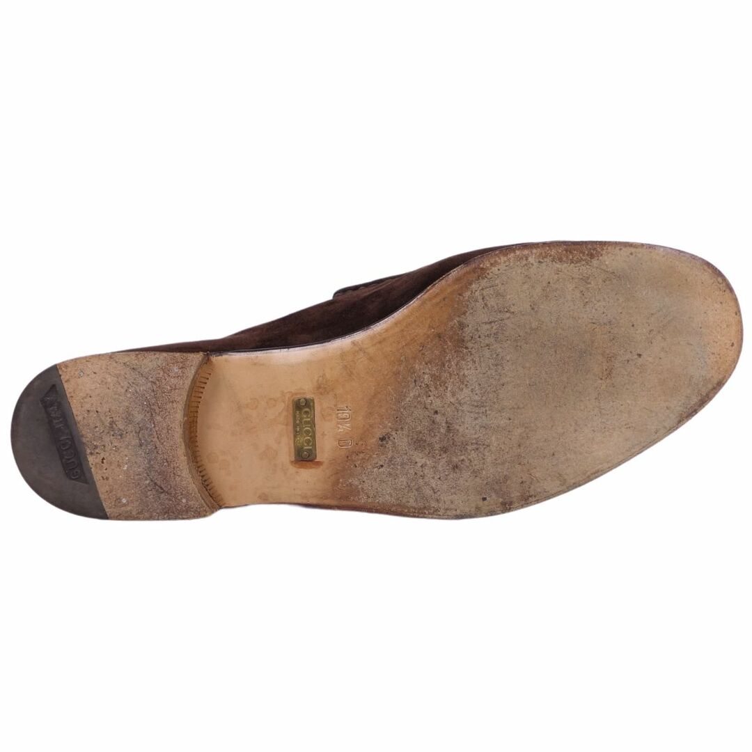 GUCCI - グッチ GUCCI ローファー モカシン ホースビット スウェード