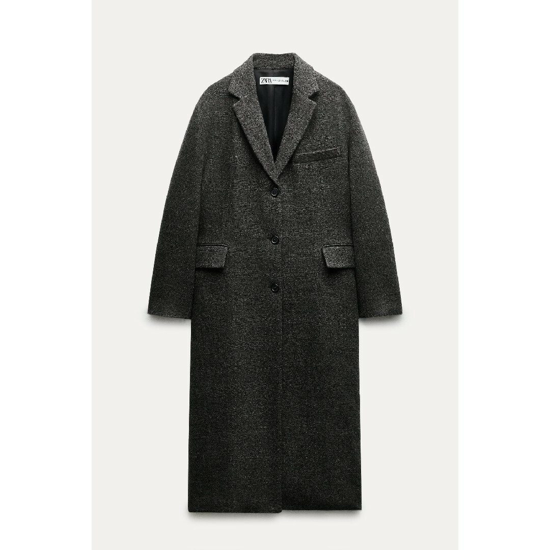 ZARA - ZARA ZW COLLECTION 100%ウールコート M-Lサイズの通販 by
