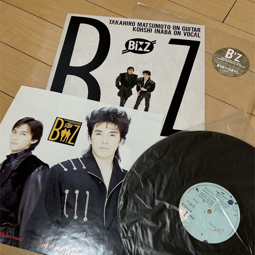 B'z 1stアルバム アナログレコードの通販 by micro's shop｜ラクマ