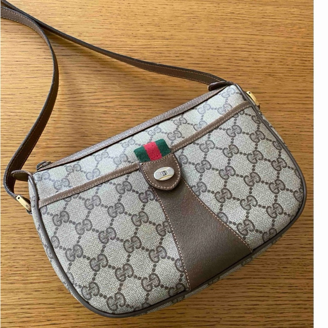 希少❣️正規品 オールドグッチ 紙タグ ショルダーバッグ