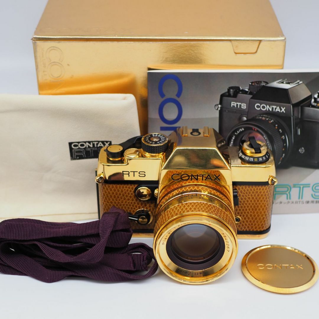 CONTAX - □ほぼ新品□コンタックス RTS ゴールド 50周年記念モデルの