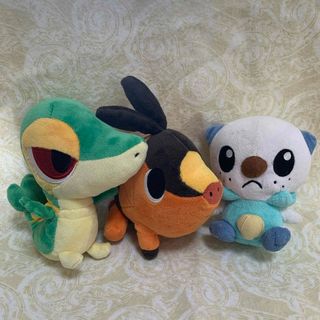 ポケモン ぬいぐるみ ドール ツタージャ ポカブ ミジュマル 2010年の