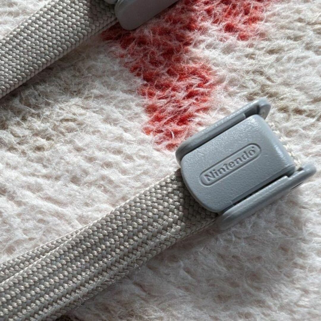 Wii U - 【任天堂】WiiU Wiiリモコン専用 ストラップ RVL-018 灰 後期